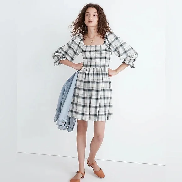 by the way plaid mini dress By The Way Plaid Mini Dress
